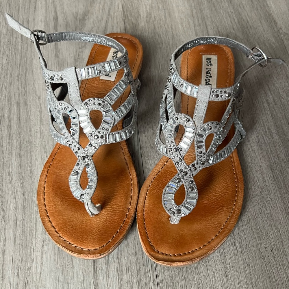 Not Rated rhinestone sandals